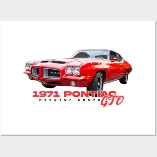 1971 Pontiac GTO Hardtop Coupe Posters and Art